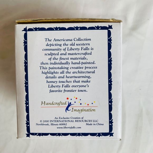 ORG BOX Vintage International Resources Liberty Falls JEREMIAH SOBELS HOME AH205 - Picture 5 of 11